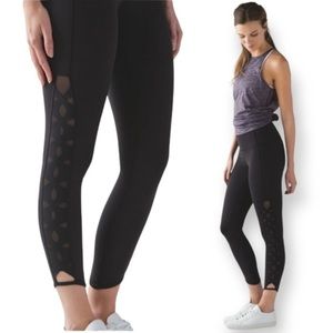 Lululemon Braided Detail High Rise Leggings